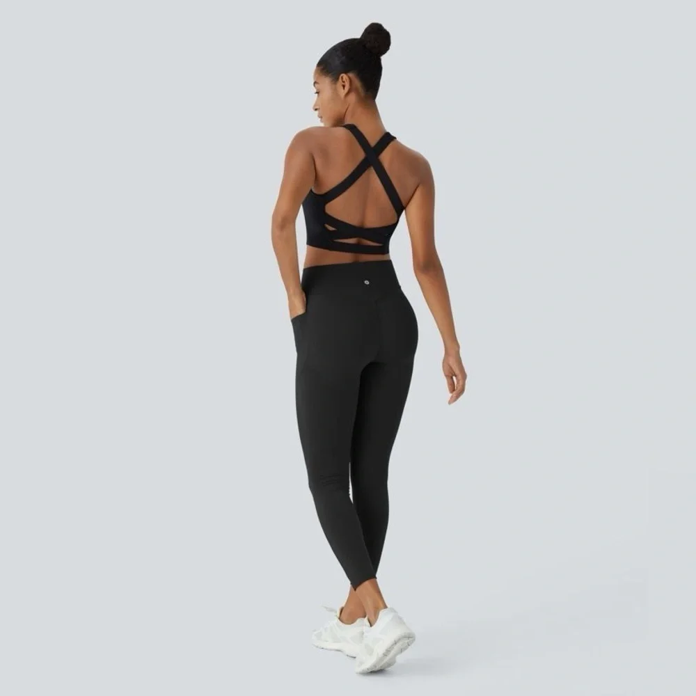 Halara UltraSculpt™ SoCinched High Waisted Scrunch Butt Lifting 7/8” Leggings